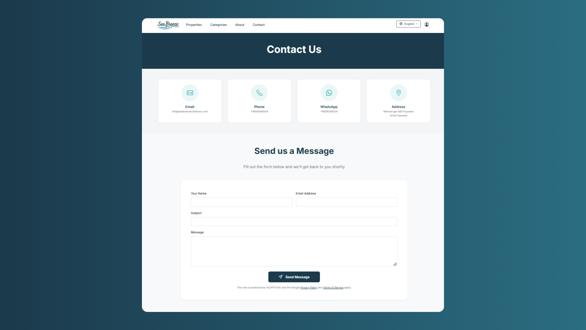Online Travel & Booking Platform screenshot